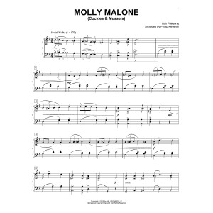 Molly Malone (Cockles & Mussels) [Classical version] (arr. Phillip Keveren)
