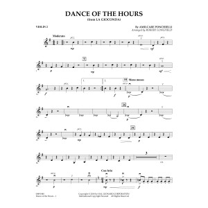 Dance of the Hours (arr. Robert Longfield) - Violin 2