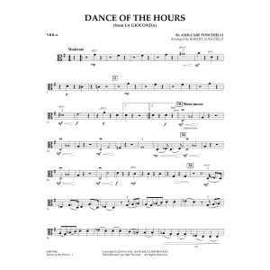 Dance of the Hours (arr. Robert Longfield) - Viola