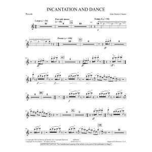 Incantation and Dance - Piccolo