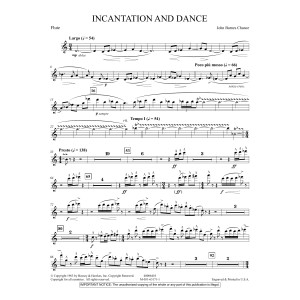 Incantation and Dance - Flute