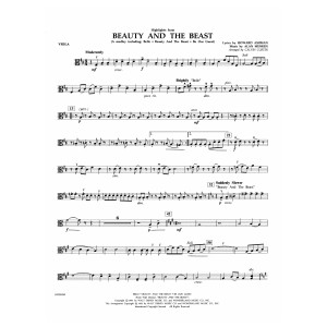 Beauty and the Beast Highlights (arr. Calvin Custer) - Viola
