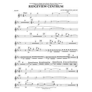 Ridgeview Centrum - Flute