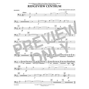 Ridgeview Centrum - Bassoon
