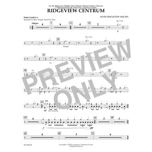 Ridgeview Centrum - Percussion 2