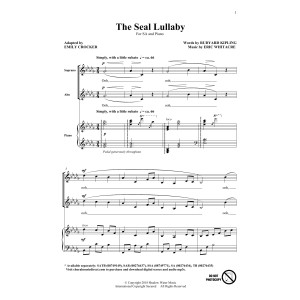 The Seal Lullaby (arr. Emily Crocker)