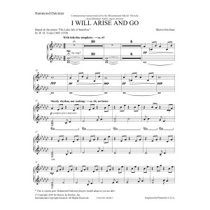 I Will Arise and Go - Hammered Dulcimer