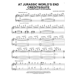 At Jurassic World's End Credits/Suite (from Jurassic World: Fallen Kingdom)