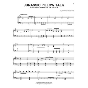 Jurassic Pillow Talk (from Jurassic World: Fallen Kingdom)