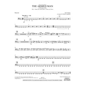 The Armed Man (from A Mass for Peace) (arr. Robert Longfield) - Bassoon