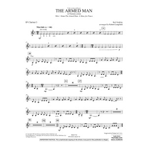 The Armed Man (from A Mass for Peace) (arr. Robert Longfield) - Bb Clarinet 3