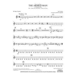 The Armed Man (from A Mass for Peace) (arr. Robert Longfield) - Bb Bass Clarinet