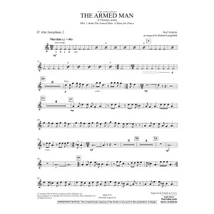 The Armed Man (from A Mass for Peace) (arr. Robert Longfield) - Eb Alto Saxophone 2
