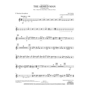The Armed Man (from A Mass for Peace) (arr. Robert Longfield) - Eb Baritone Saxophone