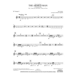 The Armed Man (from A Mass for Peace) (arr. Robert Longfield) - Bb Trumpet 3