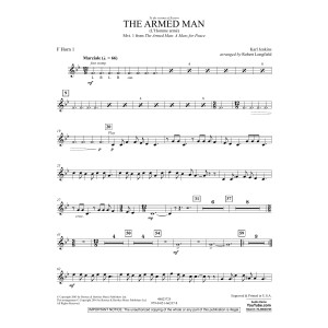 The Armed Man (from A Mass for Peace) (arr. Robert Longfield) - F Horn 1