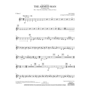 The Armed Man (from A Mass for Peace) (arr. Robert Longfield) - F Horn 2