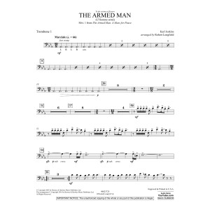 The Armed Man (from A Mass for Peace) (arr. Robert Longfield) - Trombone 1