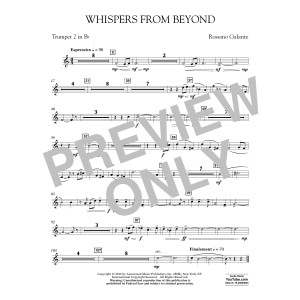 Whispers from Beyond - Bb Trumpet 2