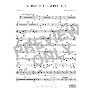 Whispers from Beyond - F Horn 1