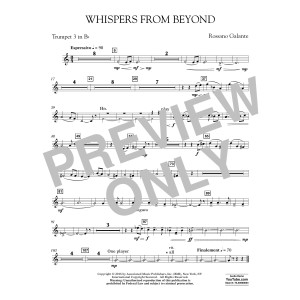 Whispers from Beyond - Bb Trumpet 3
