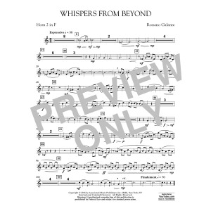 Whispers from Beyond - F Horn 2