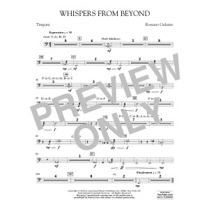 Whispers from Beyond - Timpani