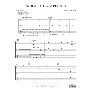 Whispers from Beyond - Percussion