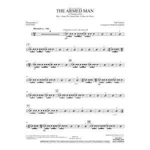 The Armed Man (from A Mass for Peace) (arr. Robert Longfield) - Percussion 2