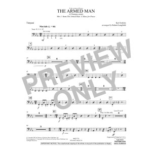 The Armed Man (from A Mass for Peace) (arr. Robert Longfield) - Timpani