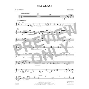Sea Glass - Bb Clarinet 2