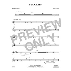 Sea Glass - Euphonium in Treble Clef