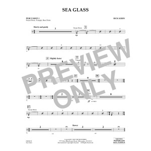 Sea Glass - Percussion 1