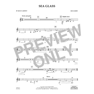 Sea Glass - Bb Bass Clarinet