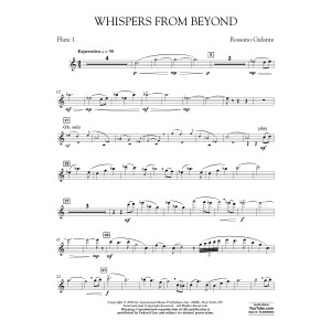 Whispers from Beyond - Flute 1