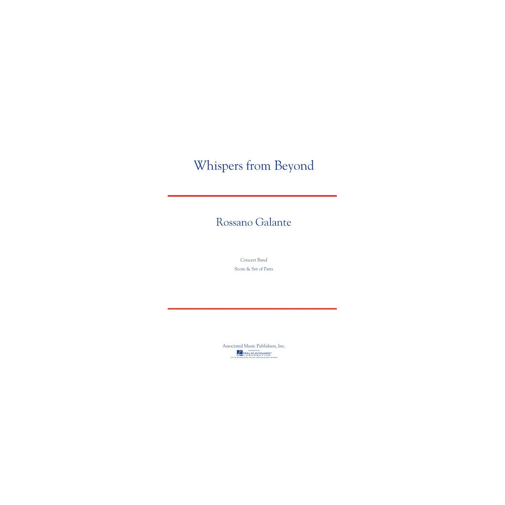 Whispers from Beyond - Conductor Score (Full Score)