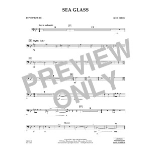 Sea Glass - Euphonium in Bass Clef
