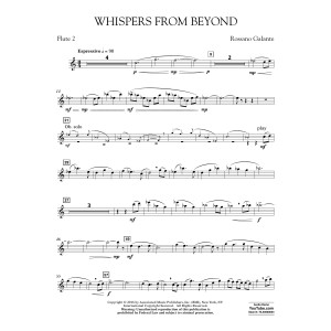 Whispers from Beyond - Flute 2
