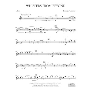 Whispers from Beyond - Oboe