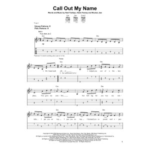 Call Out My Name