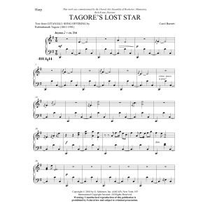 Tagore's Lost Star - Harp