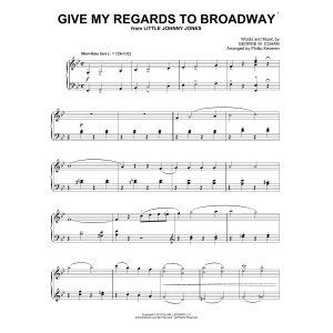 Give My Regards To Broadway [Jazz version] (arr. Phillip Keveren)