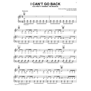 I Can't Go Back (from Pretty Woman: The Musical)