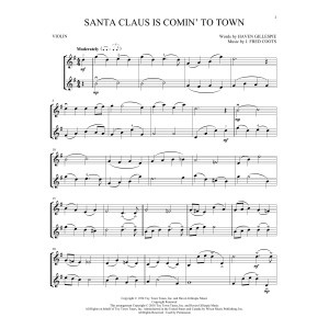 Santa Claus Is Comin' To Town