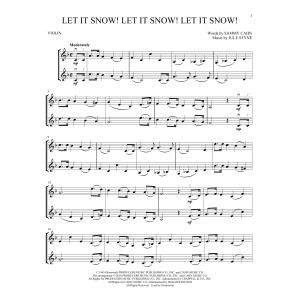 Let It Snow! Let It Snow! Let It Snow!