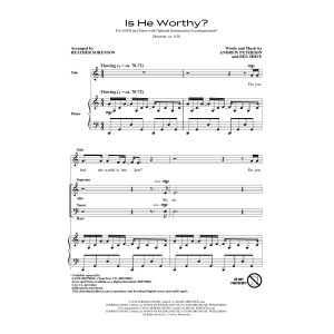 Is He Worthy? (arr. Heather Sorenson)