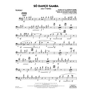 Só Danço Samba (Jazz 'n' Samba) (arr. Mark Taylor) - Trombone 1