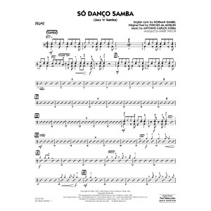 Só Danço Samba (Jazz 'n' Samba) (arr. Mark Taylor) - Drums