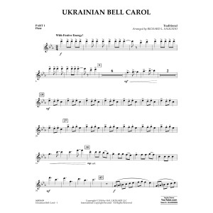Ukrainian Bell Carol - Pt.1 - Flute