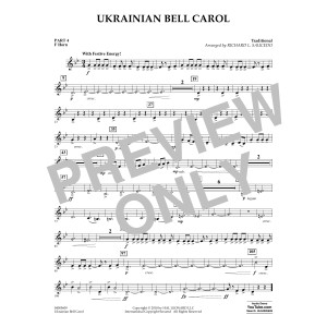 Ukrainian Bell Carol - Pt.4 - F Horn